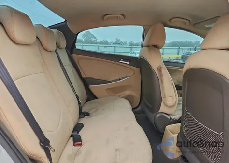 2013 Hyundai Accent Gls from USA, damaged, VIN KMHCT4AE2DU551417